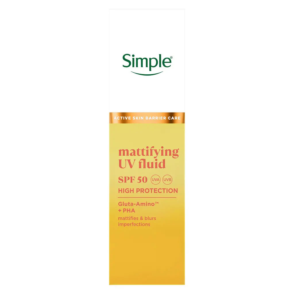 Средство от загара Simple Матировочный УФ-флюид с высокой защитой SPF 50 40 мл - фото 2