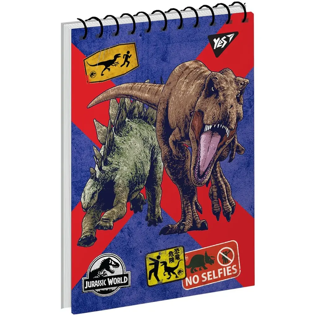 Тетрадь для записей Yes Jurassic World Dino Tracker А6 спираль 80 листов 1 шт. в ассортименте (151901) - фото 3