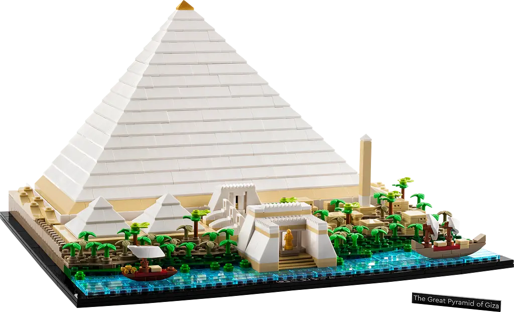 Конструктор LEGO Architecture Піраміда Хеопса, 1476 деталей (21058) - фото 2