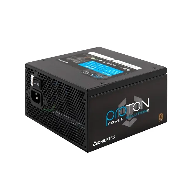 Блок живлення Chieftec Proton (600W), >85%, 80+ Bronze, 120мм, 1xMB 24pin(20+4), 1xCPU 8pin(4+4), 3xMolex, 6xSATA, 2xPCIe 8pin(6+2) - фото 2