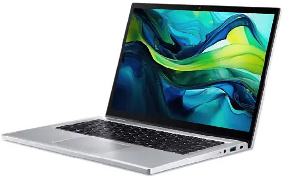 Ноутбук Acer Aspire Go Spin AGSP14-31PT 14 WUXGA IPS Touch, Intel 3-N355, 16GB, F512GB, UMA, Lin, серебристый (NX.JBEEU.001) - фото 2