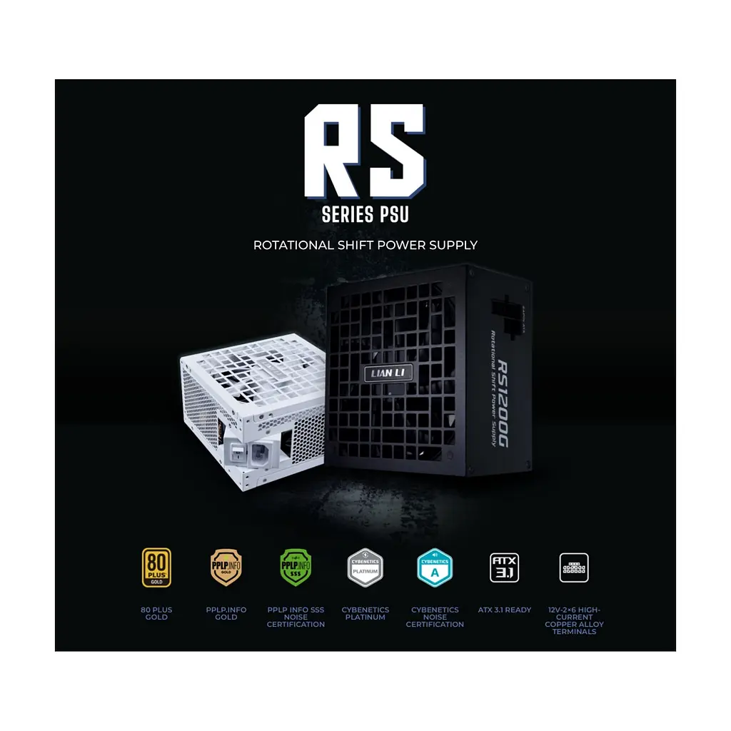 Блок живлення Lian Li 1000W (G9P.RS1000G.BH00.EU) - фото 9