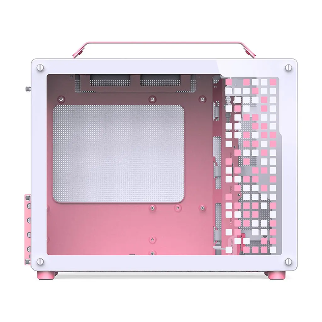 Корпус для ПК JONSBO Z20 White-Pink - фото 6