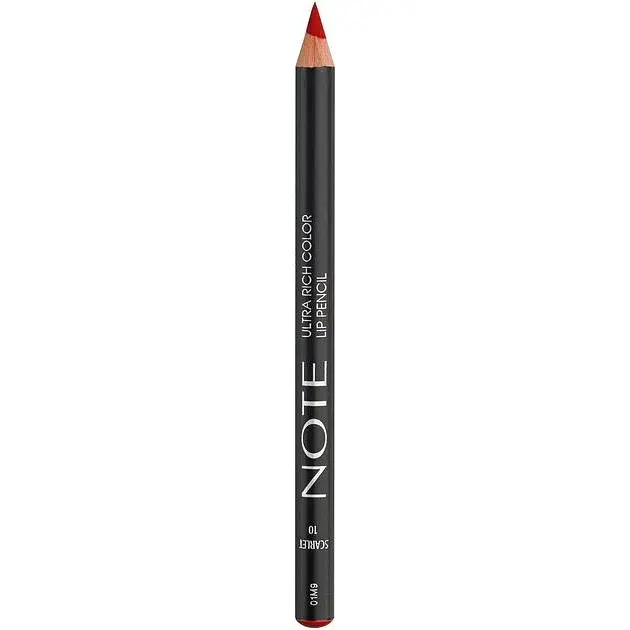 Олівець для губ Note Cosmetique Ultra Rich Color Lip Pencil відтінок 10 (Scarlet) 1.1 г - фото 2