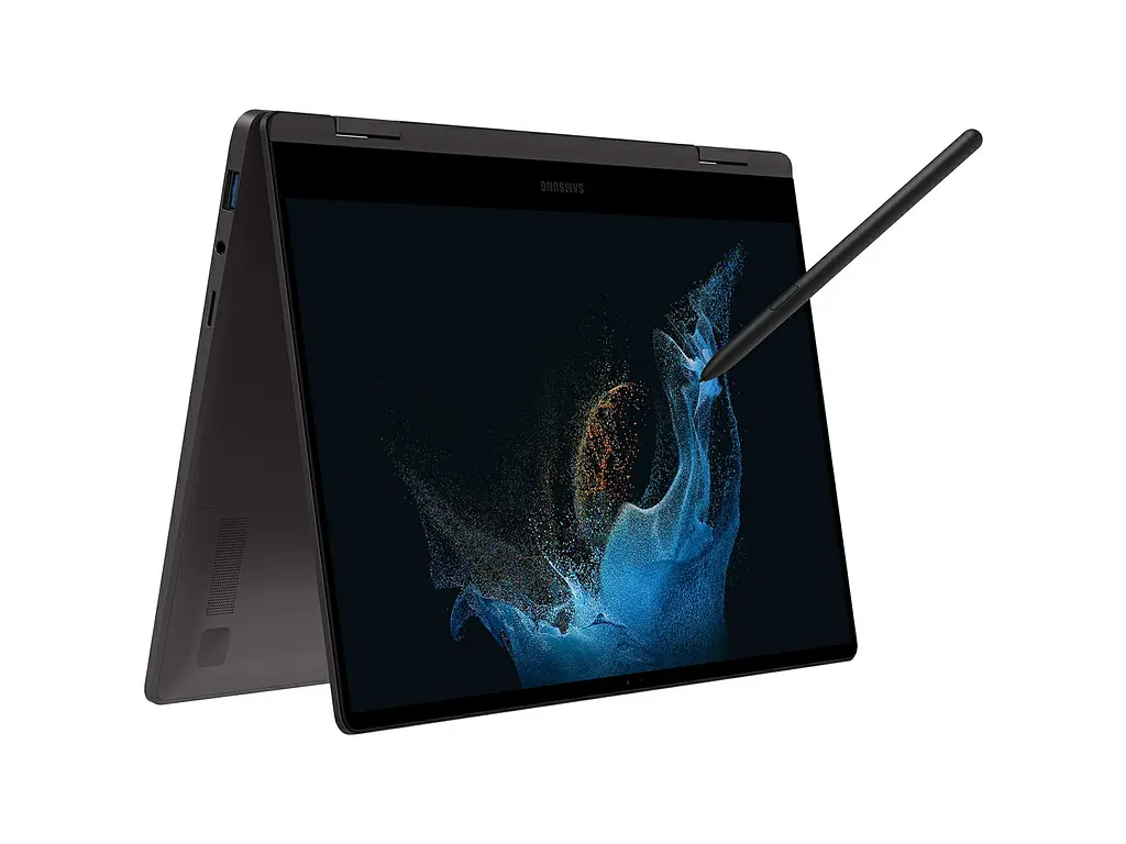 Ноутбук SAMSUNG Galaxy Book2 Pro 360 156" FHD 16/512GB i7-1260P (NP950XED-KA1US) Graphite (BOX) - фото 2
