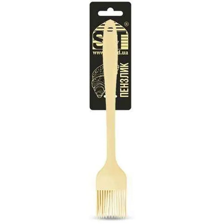Пензлик SNT силіконовий 21,3х4см Creamy 3300-29