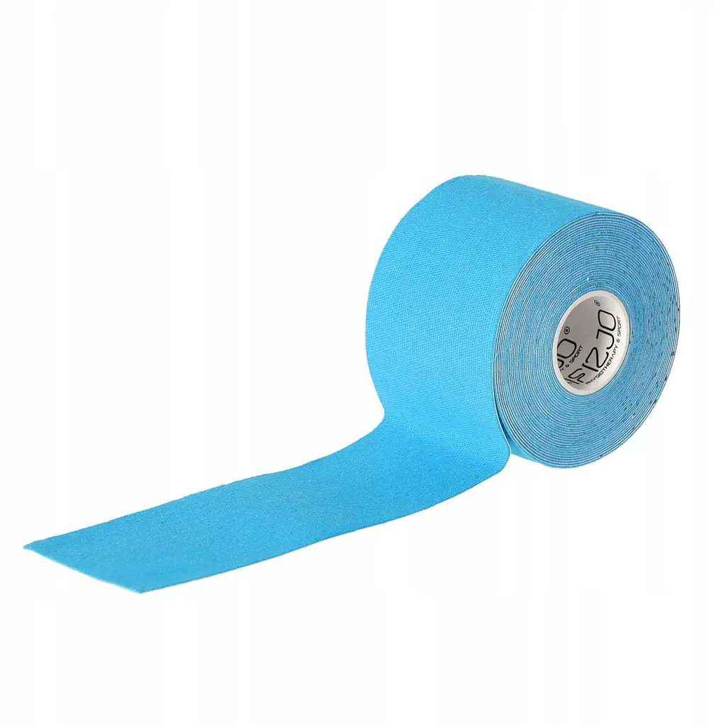 Стрічка кінезіологічна (кінезіо тейп) 4FIZJO 5 см x 5 м 4FJ0538 Sky Blue (P-5907739315991) - фото 8