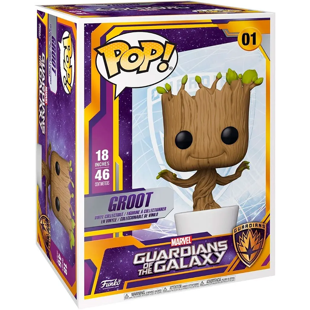 Ігрова фігурка Funko Pop Вартові галактики Танцюючий Грут, 46 см (50094) - фото 5