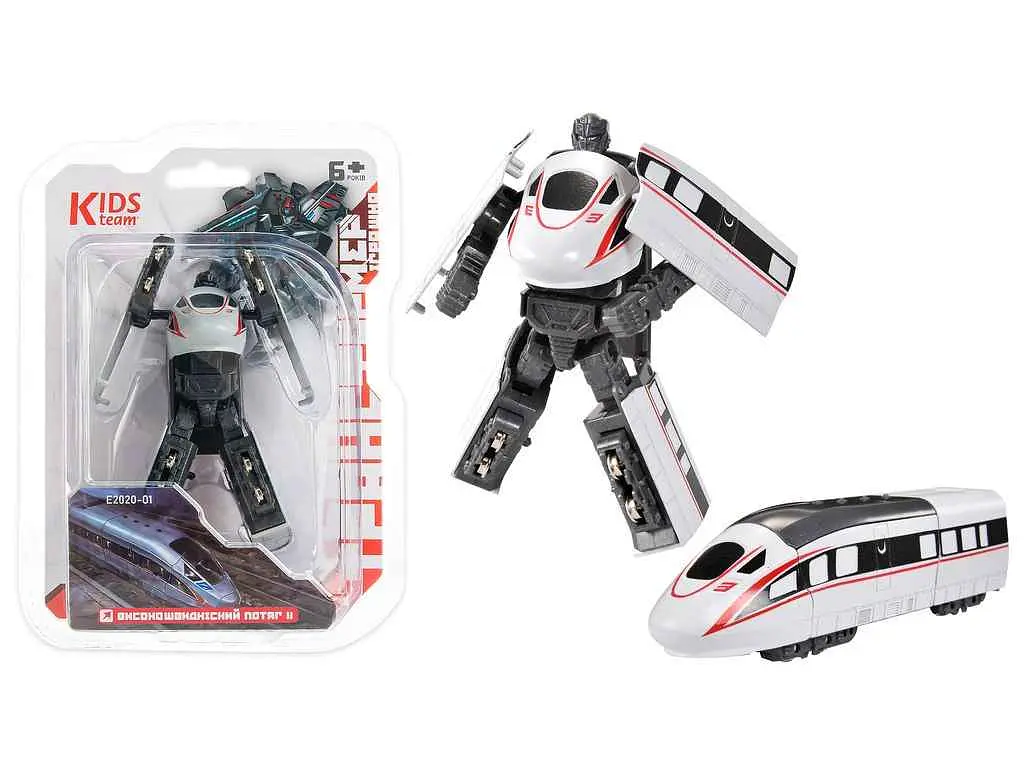Трансформер KIDS TEAM TRANSFORMERS "Високошвидкісний потяг II" E2020-01