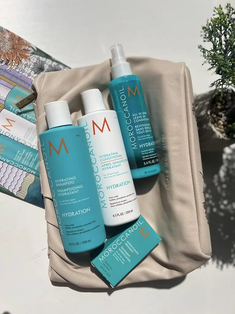 Набір для глибокого зволоження волосся Moroccanoil Hydration Set+Косметичка у подарунок! - фото 2