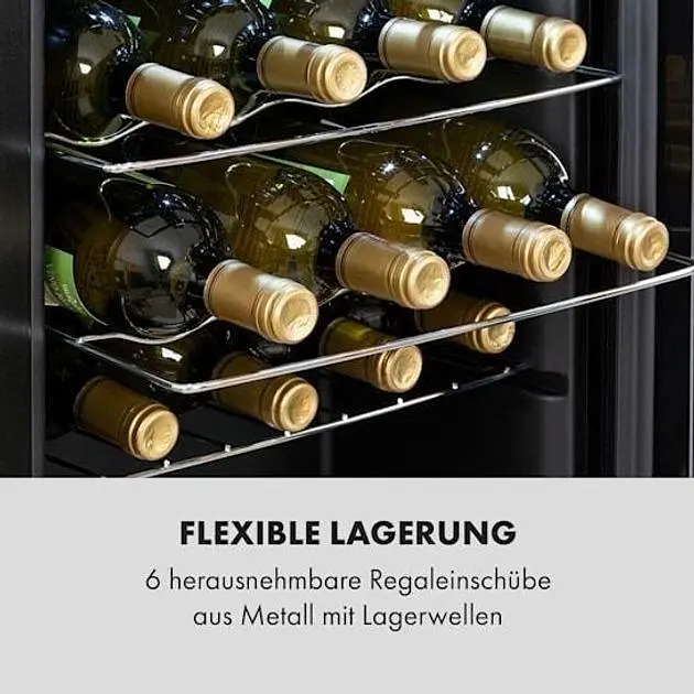 Винний холодильник Klarstein Shiraz 28 Uno (10035029) - фото 9