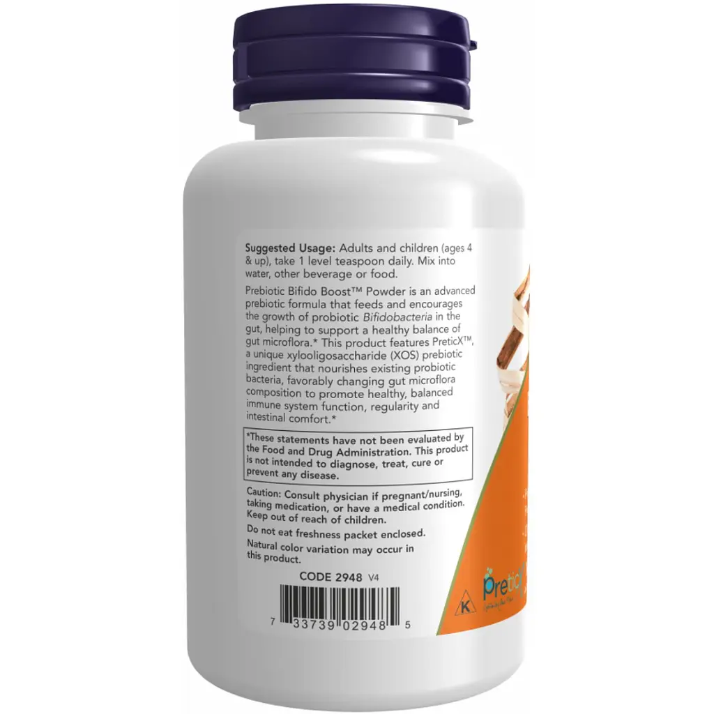 Пребіотики Now Foods Prebiotic Bifido Boost Powder 85 г - фото 3