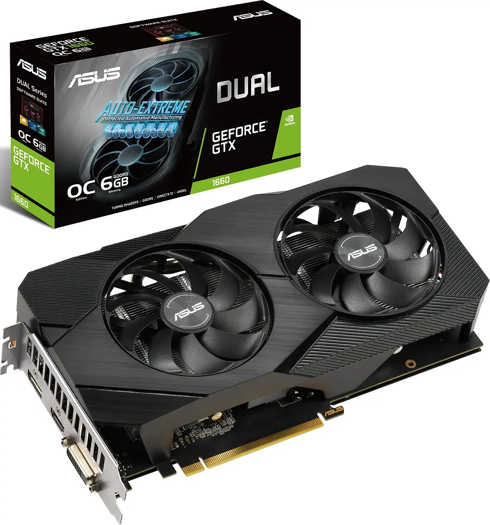 Відеокарта GeForce GTX 1660 6GB Asus Dual Evo (DUAL-GTX1660-6G-EVO) Б/В - фото 3