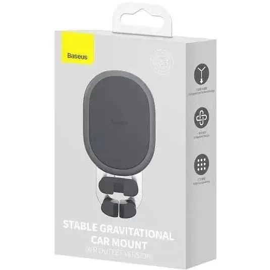 Автотримач для телефона Baseus Stable Gravitational Car Mount Air Outlet у повітропровід - фото 9