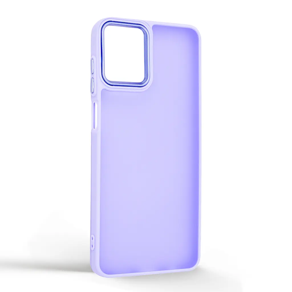 Противоударный чехол для Samsung Galaxy A07 4G (A075), Frame, фиолетовый, панель-накладка, термополиуретан TPU + поликарбонат PC, защита всего корпуса, защита кнопок и камеры, устойчив к деформациям, ArmorStandart (ARM87010) - фото 2