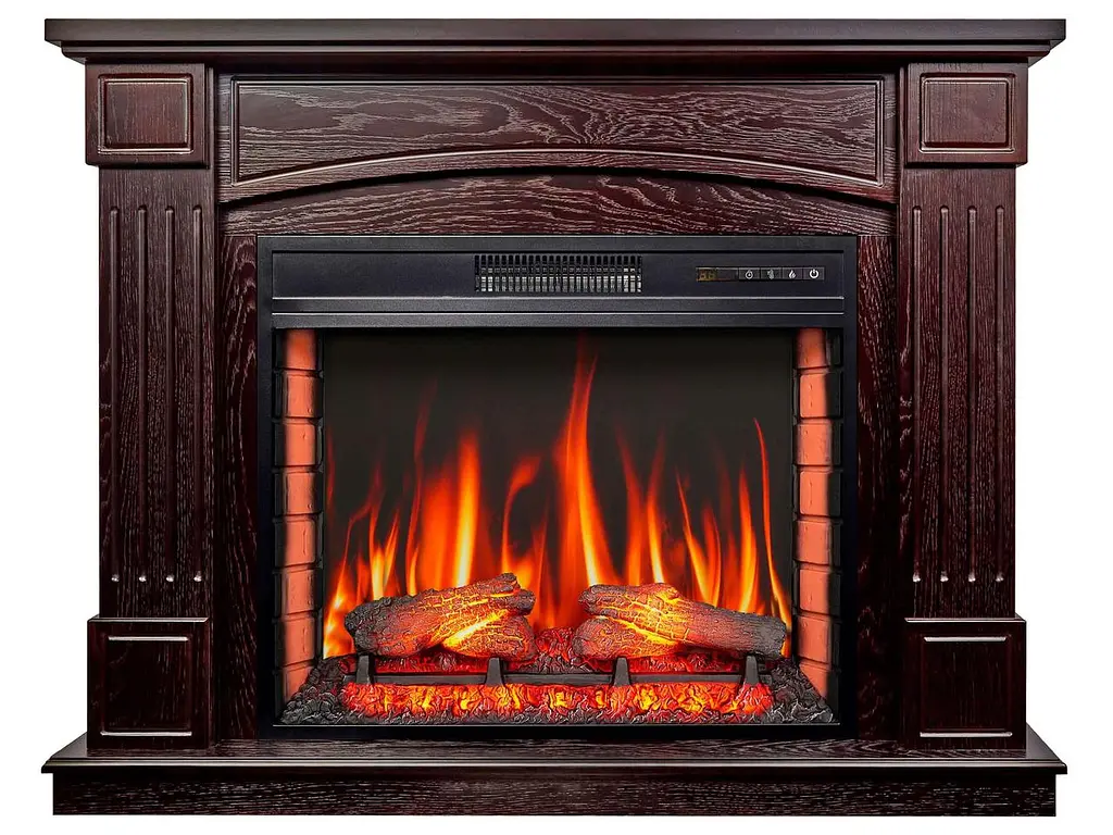 Камінокомплект ArtiFlame BOSTON AF28S ТЕМНИЙ ГОРІХ (зі звуком)
