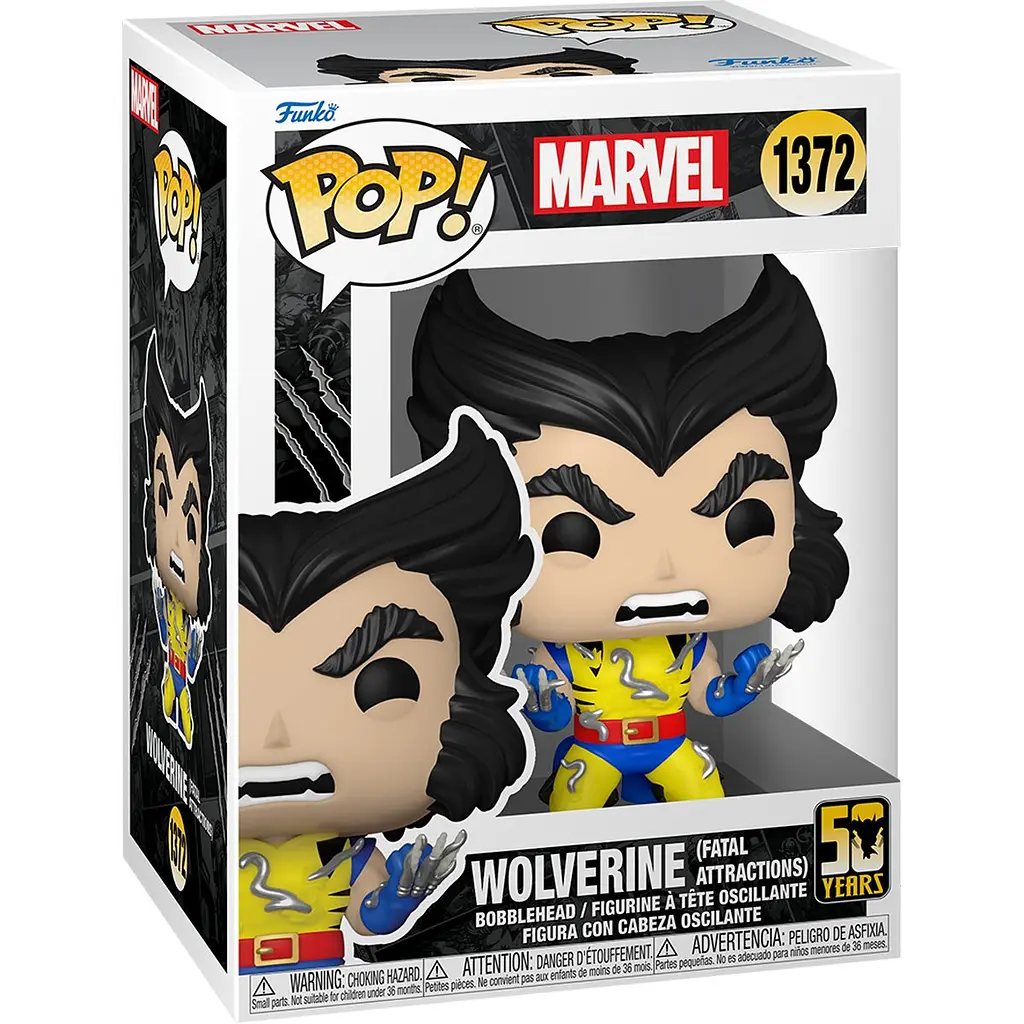 Фігурка Funko POP Marvel: Wolverine 50th - Ultimate Wolverine w/ Adamantium det0018109 - фото 2