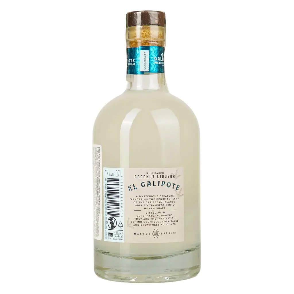 Набір: Лікер El Galipote Coconut 17% 0.7 л + Цукерки Raffaello 140 г - фото 5