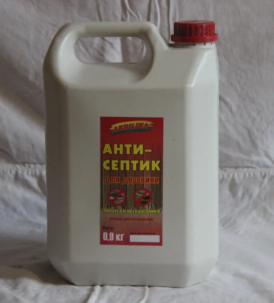 Антисептик Akrilika для дерева готовий 5 л - фото 3