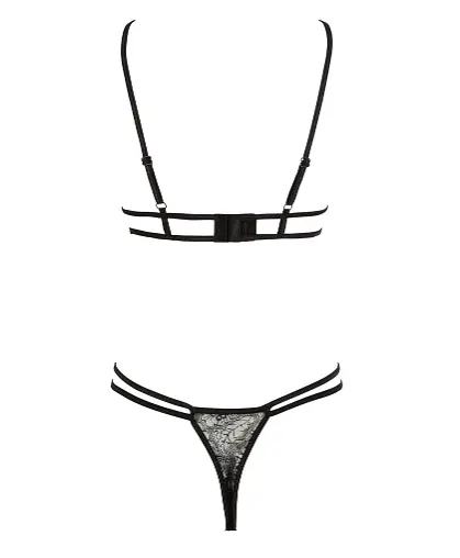 Боді 2641895 G-string Body black M/L Cottelli 26418951121 89889 - фото 3