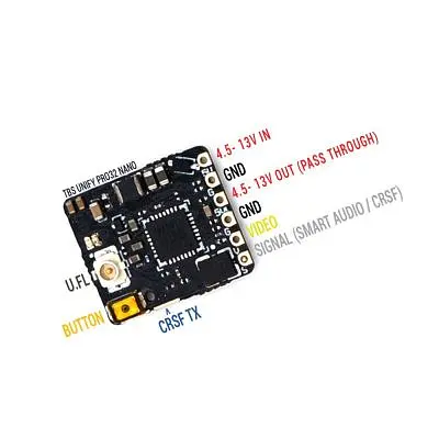 Відеопередавач (VTX) TBS Unify Nano custom 16CH 50mW упаковка 100шт (UNIFYNANOBOX) - фото 5