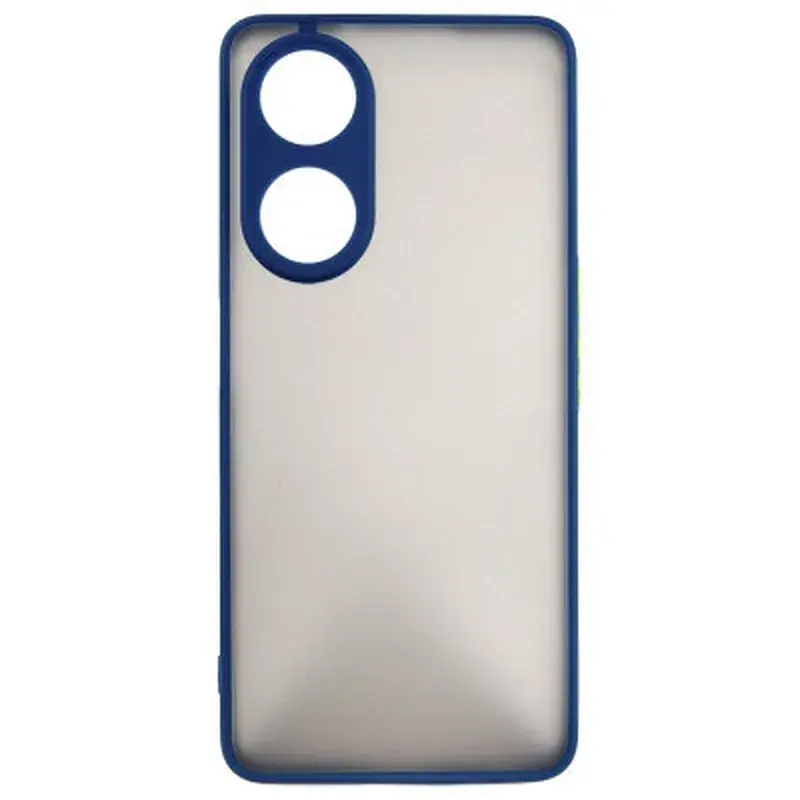 Чохол до мобільного телефона Dengos Kit for OPPO A98 5G case + glass (Blue) - фото 2
