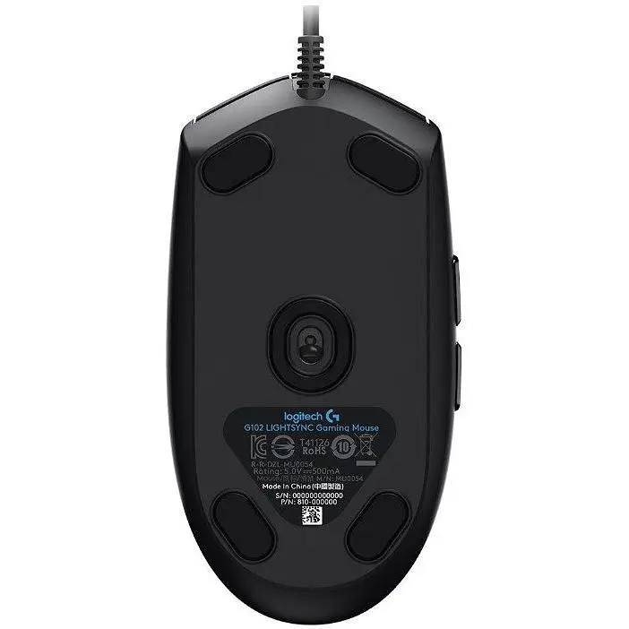 Ігрова миша Logitech G-102 Lightsync ESports Gaming 8000 DPI, 35G - фото 4