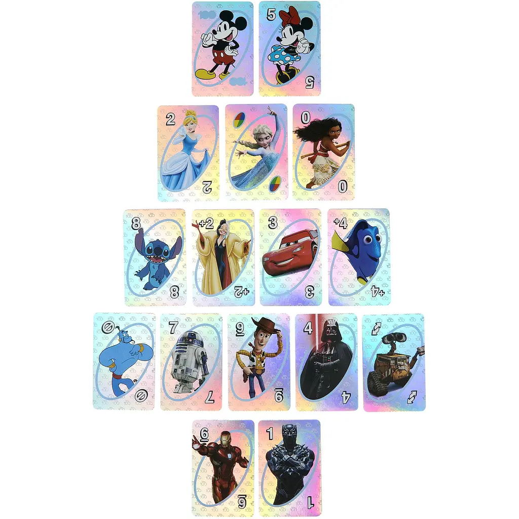 Настольная игра Mattel UNO Disney 100 (HPW21) - фото 3