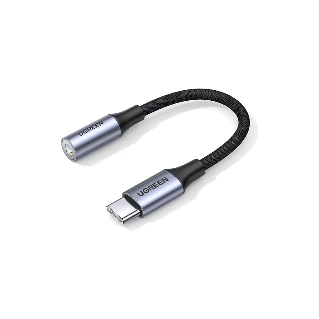 Перехідник USB-C to 3.5mm F 0.10m AV161 Ugreen (80154) - фото 2