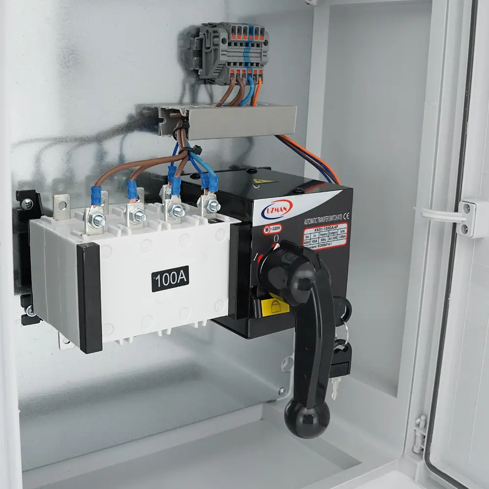 ATS до генераторів KNS1-100GA/4P. 400V, 100A, 50Hz, AC-33iB, 7.65kA - фото 3