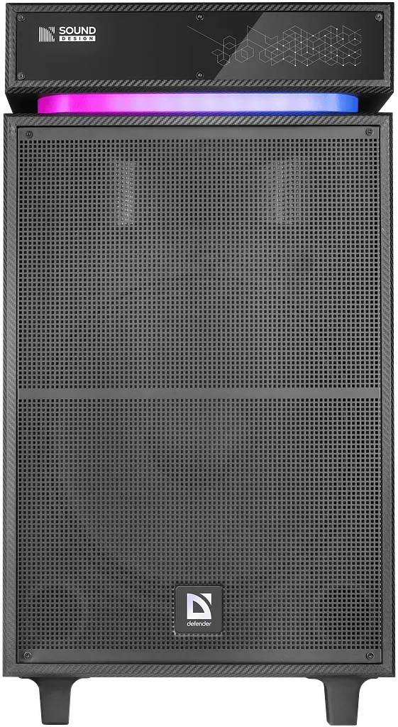 Портативна акустика Defender Sound Factory 140Вт Black (65093) (7151834) - фото 2