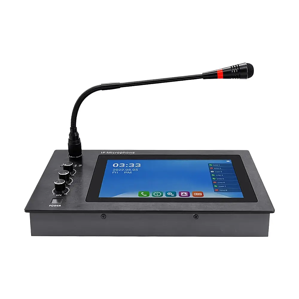Мікрофон SIP-IP пейджинговий Tonmind SIP-M20 з вбудованим динаміком (24-00503) - фото 6