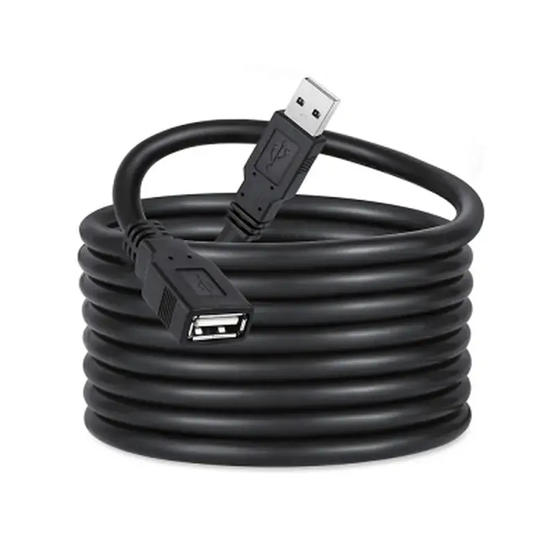 Дата кабель USB 2.0 AM/AF 1.8m black ColorWay (CW-CBUF076-BK) - фото 2