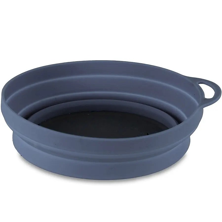 Тарілка Lifeventure Silicone Ellipse Bowl Чорний - фото 2