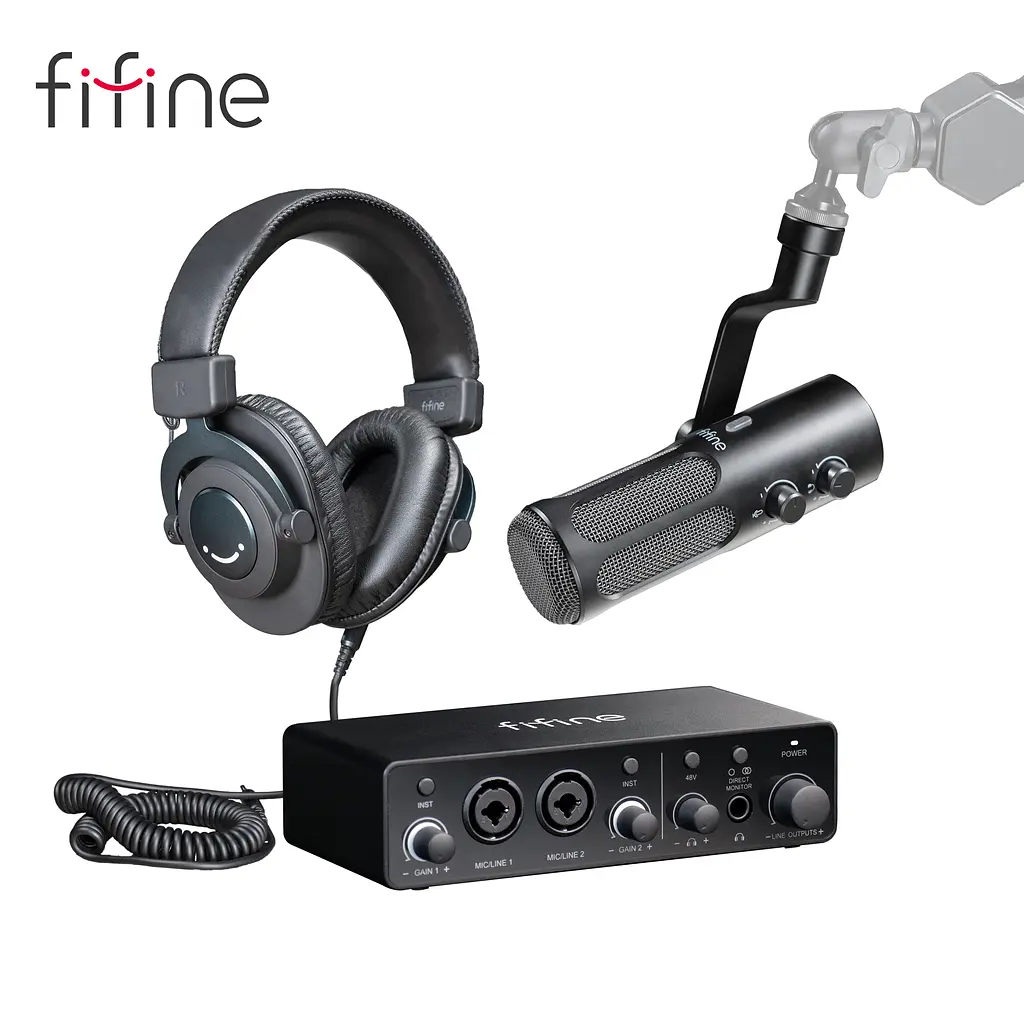 Мікрофон Fifine USB/XLR (Tank3) - фото 5
