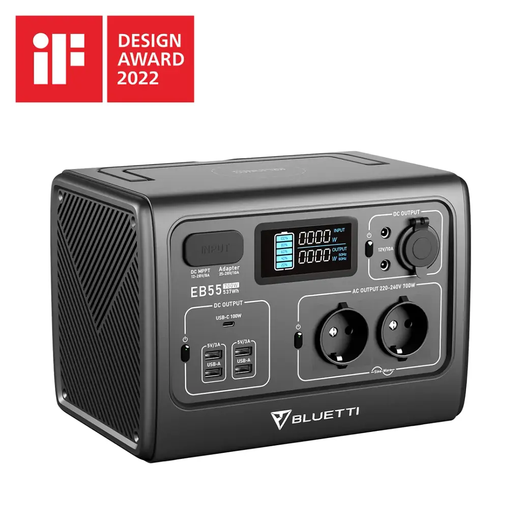 Портативна зарядна станція BLUETTI EB55 700W 537Wh - фото 6