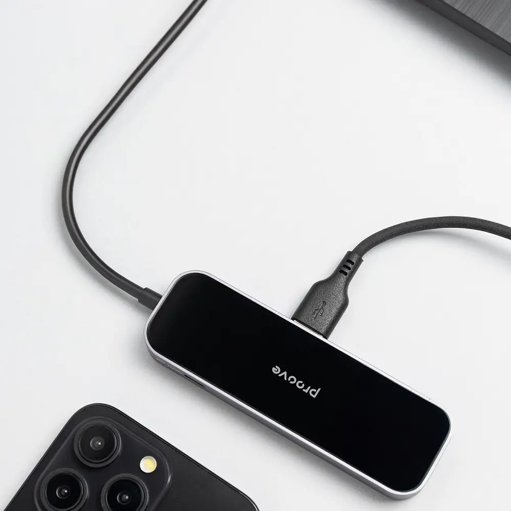 Type-C-Хаб Proove Shadow (2*USB3.0 + Type-C + PD100W + HDMI) - фото 4