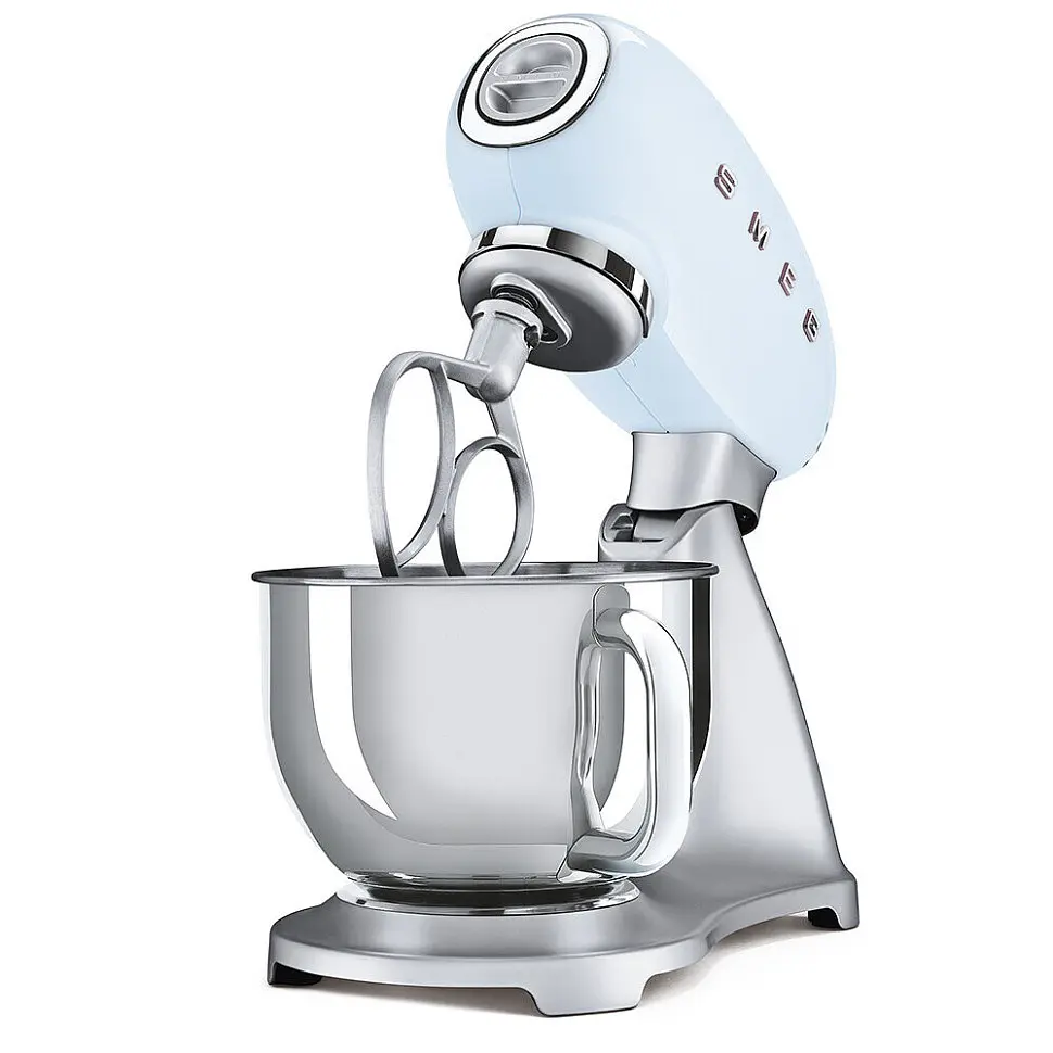 Міксер планетарний Smeg (SMF02PBEU) Retro Style 50's - світло-блакитний - фото 2