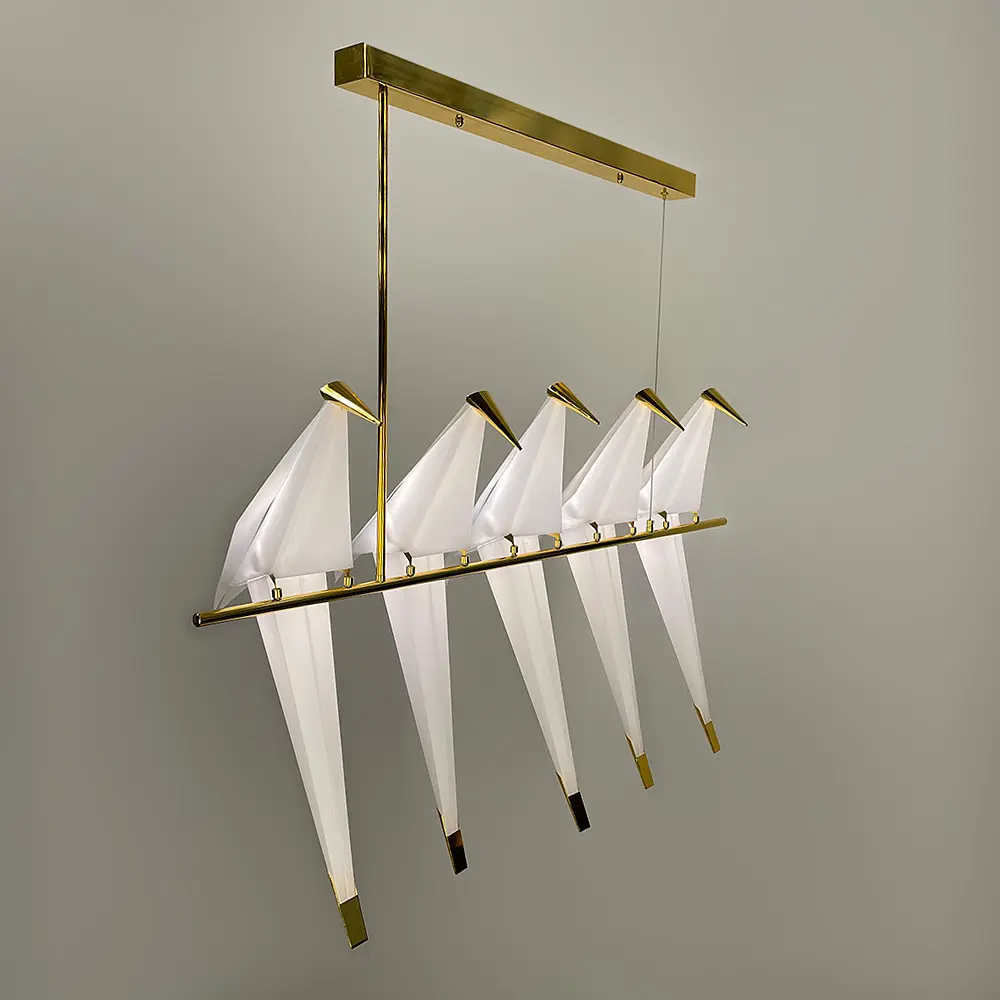 Люстра-композиция из 5 птиц | Ст. AS 145/5 | Line F - фото 3