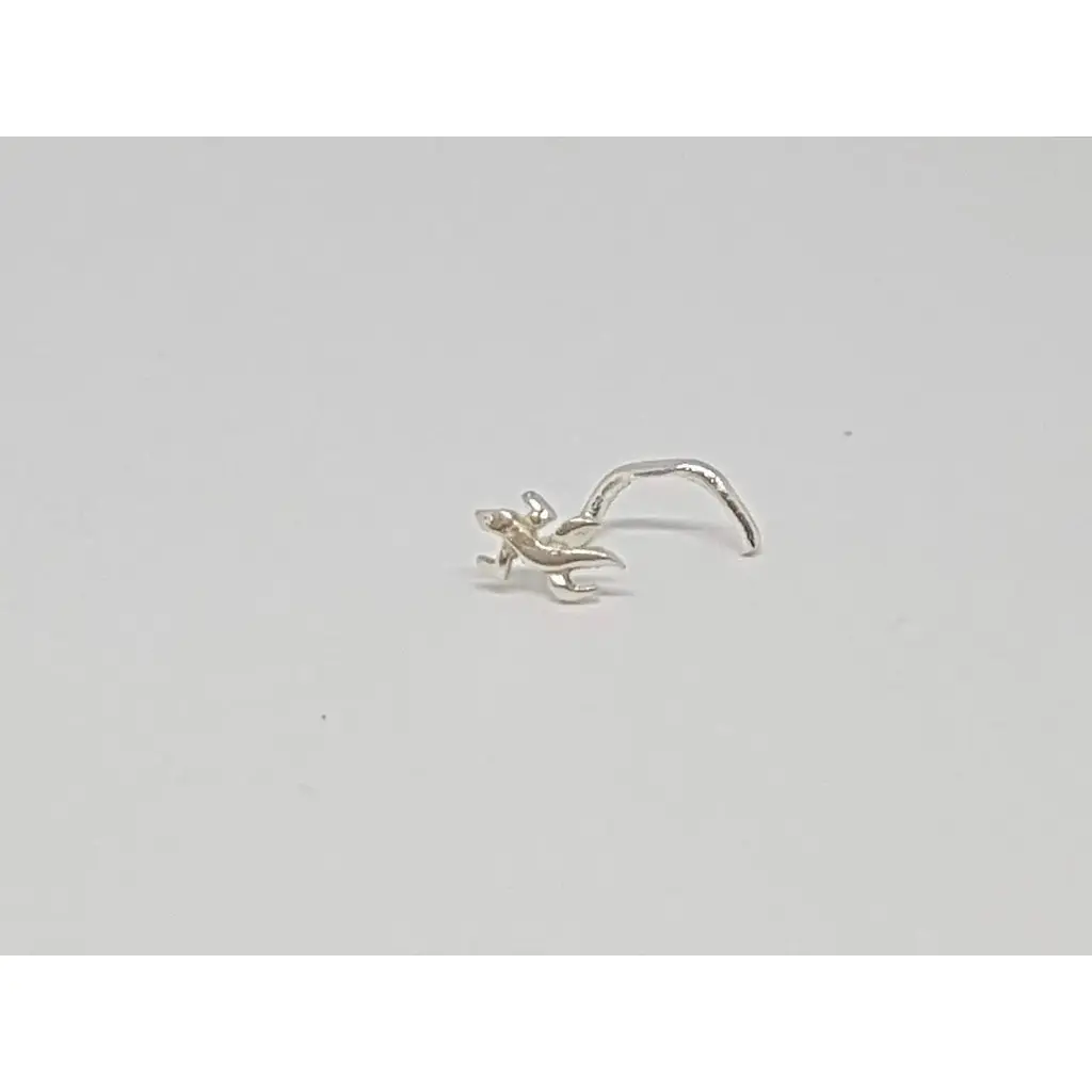 Срібна сережка-пірсинг в ніс Dear. 1002С - фото 2