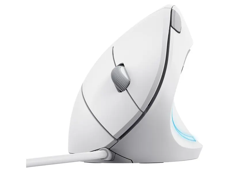 Миша Trust Verto Ergonomic White (25133) - фото 3