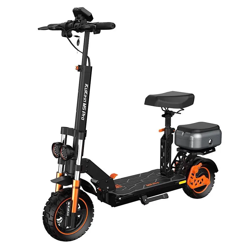Электросамокат KUGOO Kirin M5 Pro 1200W 23Ah с сиденьем (модель 2025 года с усиленным АКБ) - фото 2