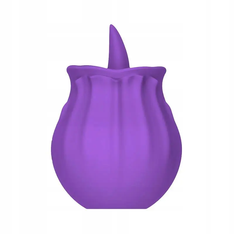 Вибратор для клитора Unihorn Purple Rose 7.8 см фиолетовый - фото 3