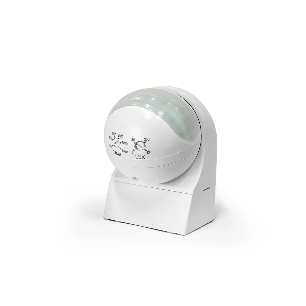Датчик руху та освітленості Videx VL-SPW11W інфрачервоний білий 220V 800W IP44 (28933-000) - фото 2