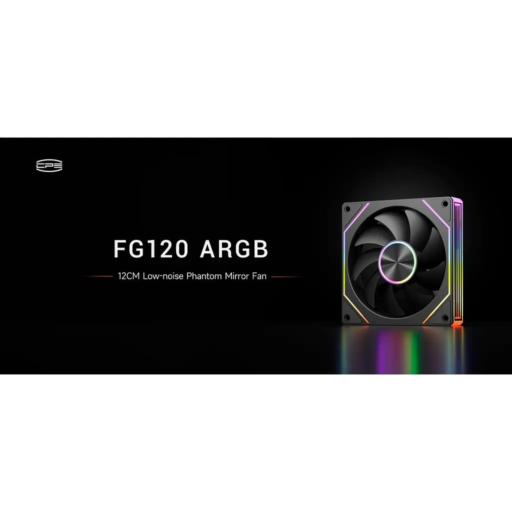 Вентилятор PCCOOLER FG120 ARGB BK (FIG120-BKAC112-GL) - фото 5