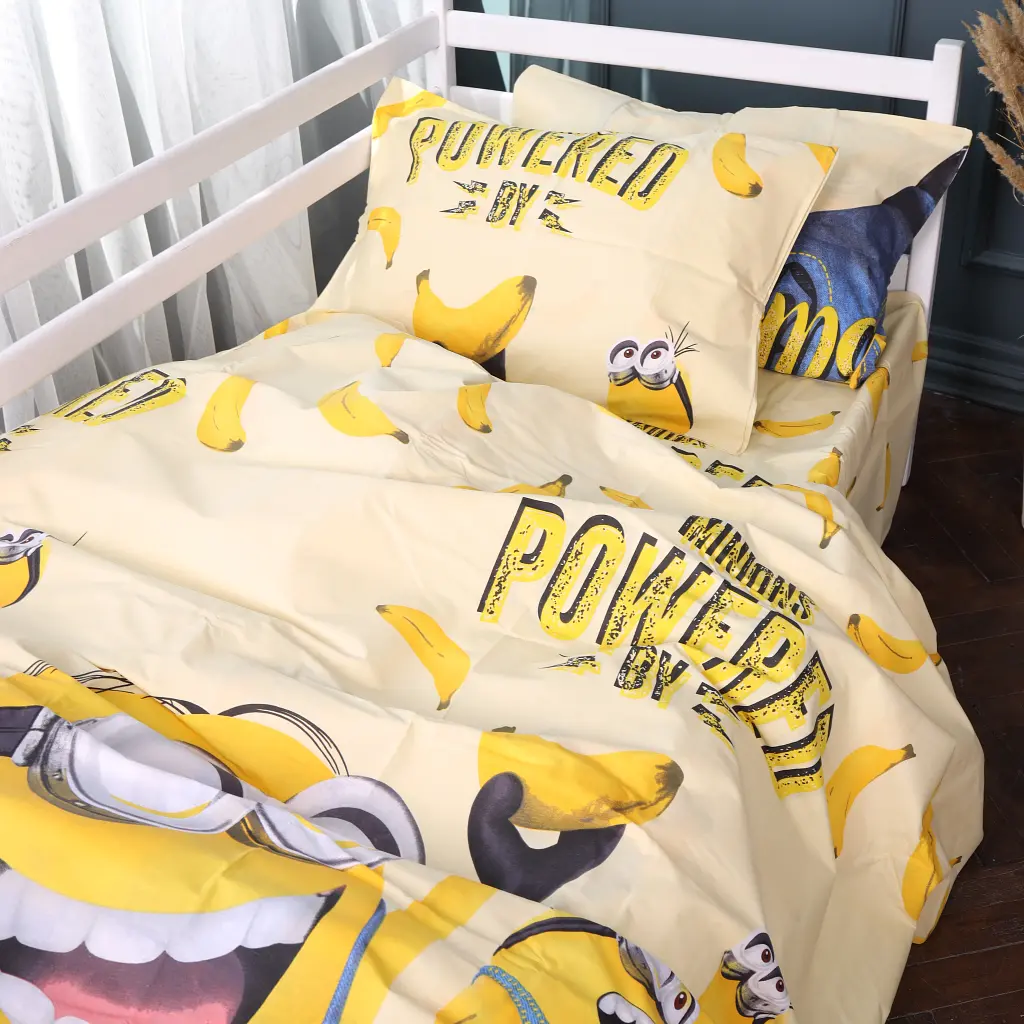 Підковдра MirSon Minions and bananas Ranforce Elite 143х210 см (2200011492858) - фото 4