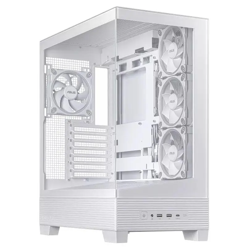 Корпус Asus A31 Plus White Tempered Glass без БП (90DC00R3-B19000) White - фото 2