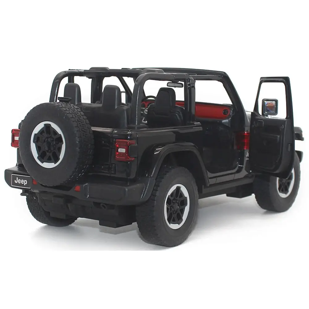 Машинка Rastar JEEP Wrangler Rubicon на радіокеруванні. 1:14. Чорний - фото 5