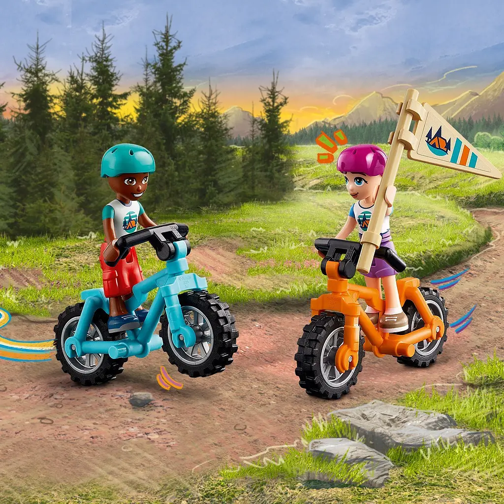 Конструктор LEGO Friends Уютные избушки в приключенческом лагере 437 деталей (42624) - фото 7