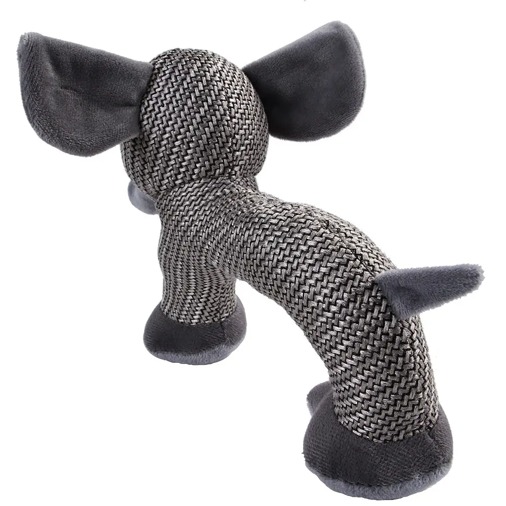 М'яка іграшка для собак Shape Squeaky Dog Plush Toy - фото 3